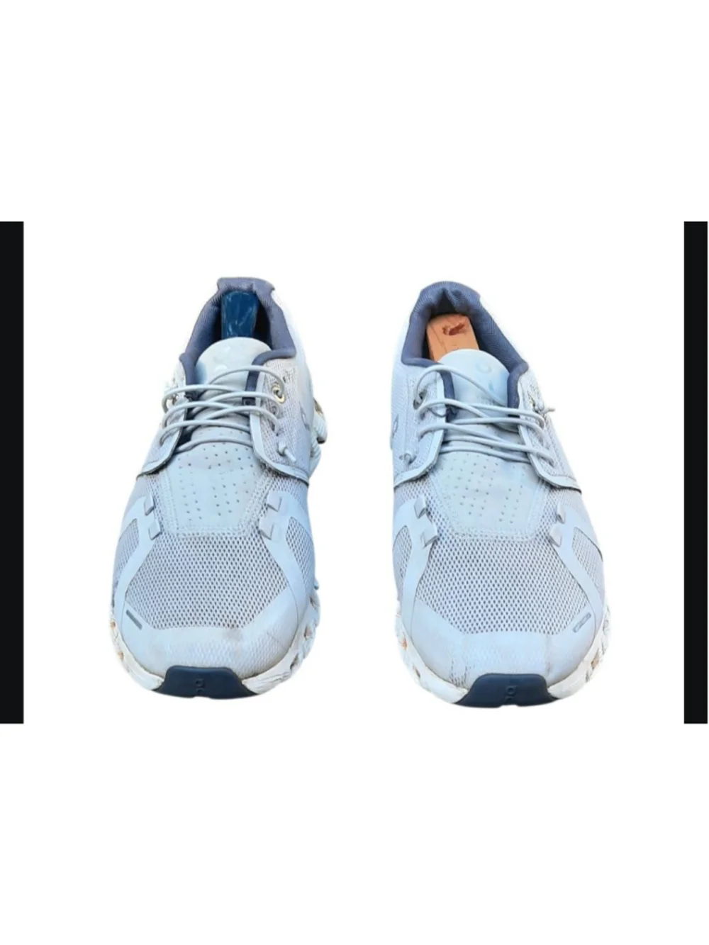On Running Cloud 5 sneakers heather fossil grey. Mens size 9